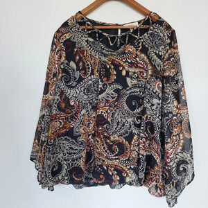 JohnPaulRichard Paisley Women's Top Size XL